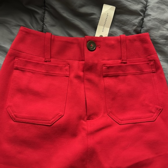 Maeve by Anthropologie red pencil skirt - Picture 2 of 9